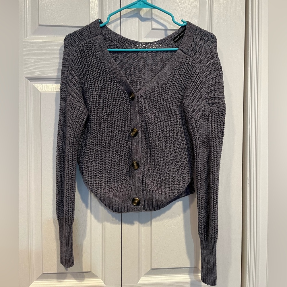 Moon and Madison blue cardigan